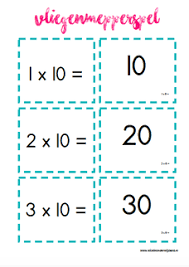 picture tafel van 8 tafel leren tafels van vermenigvuldiging