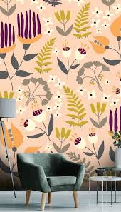 Organic Interweaving Wallpaper Mural Wallsauce Uk Wall Murals Mural Mural Wallpaper