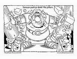 Samson was the strongest guy in the whole bible, but he made some poor . Samson And Delilah Coloring Page Sermons4kids