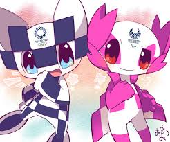 miraitowa and someity (olympics and 2 more) drawn by animallain | Danbooru