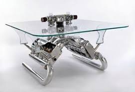 I will be making this or something like this for my man cave. Selected Coffee Tables And Sofas From Auto Parts Interior Design Ideas Avso Org