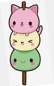 Dango Kawaii Griffonnages Kawaii Dessin Kawaii