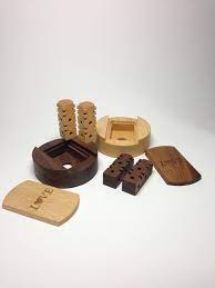 森佐木sen zuo mu 喜餅對章山毛櫸章款 森佐木 印章 印台 pinkoi place card holders stamp card holder