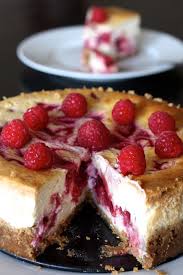 Cheesecake Au Chocolat Blanc Et Aux Framboises Pour Papa Cheesecake Chocolat Cheesecake Chocolat Blanc Recette