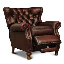 Check out our leather recliner selection for the very best in unique or custom, handmade pieces from our chairs & ottomans shops. Luxury Genuine Leather Recliners Perigold