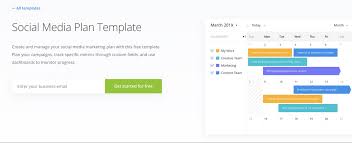 Social Media Plan Wrike Templates For Project Management