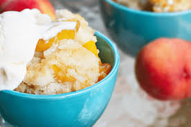 Next, take the melted butter, and add sugar and cinnamon to mix. Paula Deen S Peach Cobbler Insanely Good