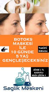 Evde Botoks Etkili Maske Tarifi Dogal Cilt Dogal Guzellik Ipuclari Dogal Cilt Bakimi