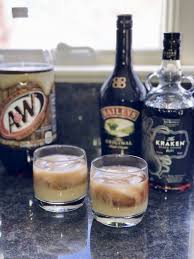 Finlandia mango vodka mixes with orange and pineapple juice. Rootbeer Rum Creams 2oz Dark Rum Like Kraken 6oz Rootbeer 2oz Baileys Mix Rootbeer And Rum Pour Over Ice Into 2 Rum Drinks Recipes Dark Rum Drinks Rum Cream
