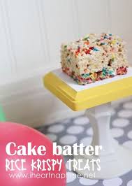 Birthday Cake Rice Krispie Treats Nutrition Rice Krispie Treats Recipe Crispy Treats Rice Krispies Rice Krispie Treats