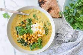 Spiced Chickpea Stew With Coconut And Turmeric Pamela Salzman Recipes Spiced Chickpeas Chickpea Stew Vegetarian Recipes