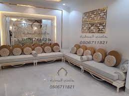 كنب نيو كلاسيك روعة من تصميم وتنفيذ جلستي المطرزة جوال التواصل 0506711821 room decor home decor decor