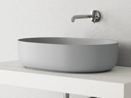 A bathroom or washroom is a room, typically in a home or other residential building, that contains either a bathtub or a shower (or both). Nolita Washbasin 60x40 Grey Matt Iperceramica