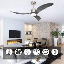 62 inch Brushed Nickel Ceiling Fan