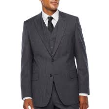 Stafford Travel Stretch Striped Regular Fit Suit Jacket Size 54 Bg S New Ebay In 2021 Suit Jacket Fitted Suit Jackets