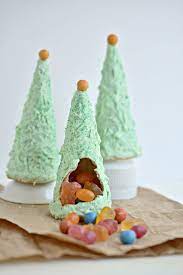 Christmas Tree Ice Cream Cone Pinatas Fork And Beans Christmas Tree Ice Cream Christmas Tree Cake Vegan Christmas