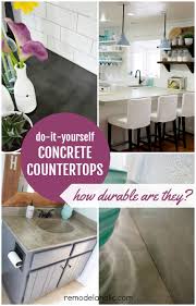 The finale diy concrete countertop system basic kit includes the following components: Remodelaholic Diy Concrete Countertop Reviews