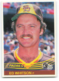 1984 Topps #277 Ed Whitson VG San Diego Padres