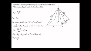 Tetraedrul regulat are toate fetele laterale triunghiuri echilaterale, dar si. Aria Laterala Aria Totala Si Volumul Piramidei Patrulatere Regulate 8g34 Youtube