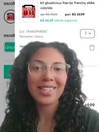 Promoção do Kit de Gloss da Fran por R$56 na C&A