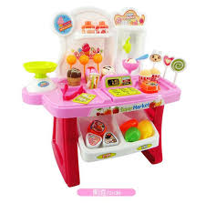 Pretend Play Mini Supermarket Cash Register Shopping Cart Toy 34pcs Set Kids Toys Online Best Kids Toys Toy Sets