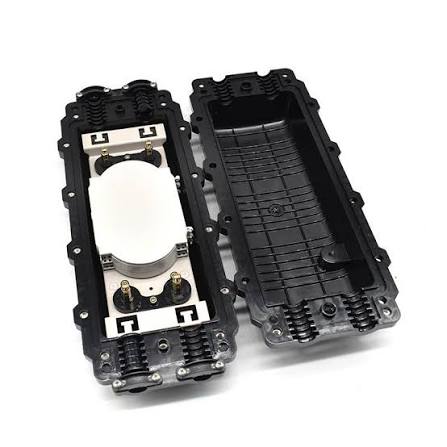 Horizontal Fiber Optic Splice Enclosure 96 or 144 or 48 Core Fiber Optic  Splice Closure