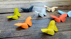 30 hiasan dinding kamar buatan sendiri dari kado origami. How To Make Simple Butterfly Origami Cara Membuat Kupu Kupu Dari Kertas Melipat Youtube