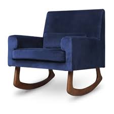 These chairs can be found in a variety of. Modern Contemporary Upholstered Rocking Chairs Allmodern
