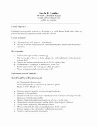 Example Of Dental Assistant Resume Inspirational Examples Dental Assistant Resumes 18 Den Medical Assistant Resume Resume No Experience Cover Letter For Resume