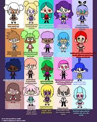 30 hairstyle stamps brushes procreate, curly hair brushes, procreate hair brushes, straight hair the waterscaping tool in animal crossing: Hairstyles Concepts Smaller Face Costumization Concepts For New Horizons Animalcrossing