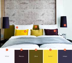 This bedroom is probably more the direction our master bedroom will take with gray walls and dark blue accents. 20 Dreamy Bedroom Color Schemes Shutterfly