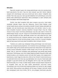 Susunan sintaksis paling awal dilihat pada usia seawal 18 bulan namun. Refleksi Perkembangan Kanak Kanak