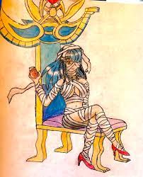 Redraw of Pharaoh Queen Reika waifu [Fan-Made] : r/battlecats