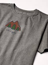 Together, let's raise our voices in the movement to protect and share life outdoors. Amazon Com Life Is Good Men S Vintage Crusher Graphic T Shirt Mountains Clothing Shoes Jewelry