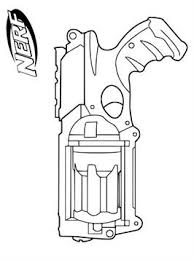 Nerf gun coloring pages 92277 technical drawing. Kids N Fun Com 9 Coloring Pages Of Nerf Blasters