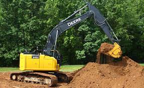 The John Deere 345g Lc Shorter Swing Greater Power