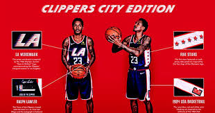 The clippers' city edition uniforms were revealed tuesday, more than a month before they make their official debut. Los Angeles Clippers Unveil City Edition Uniforms Fox Sports