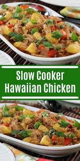 Slow Cooker Hawaiian Chicken Is A Tropical Twist On Your Favorite Dinner Recipe Recipes Mr Food Recipes Delicious Healthy Recipes