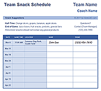 soccer roster template for excel