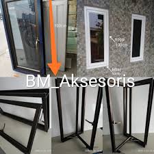Jendela geser dihitung per buah dengan ukuran standar 120 (t) x 60 (l) , sudah termasuk aksesoris. Jual Jendela Aluminium 60x80 Casement 4inch Jakarta Barat Bm Aksesoris Tokopedia