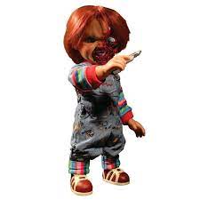 Кукла готика или ужасы 15 childs play mega scale bride of chucky mezco tiffany talking doll new horror. Mezco Toys Chucky Childs Play 3 Chucky Pizza Face Talking 38 Cm Multicolor Techinn