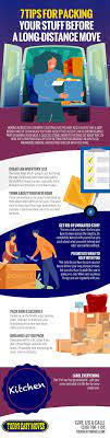 It might be that you are getting ready to attend university and are getting everything together for the big day. 7 Tips For Packing Your Stuff Before A Long Distance Move Infographic Todd S Easy Moves