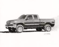 It is still used by many farmers in their fields. Pencil Drawing 2006 Chevy Silverado 2500 Hd By Sarah Batalka