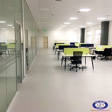 Sam Insaat Bandirma Adient Projesi Zeminlerinde Forbo Furniture Linoleum Un Dayanikli Mat Yumusak Ve Sicak Dokusu Ile Azm Nin Buyuk Ozen Ve Ti Furniture Sam