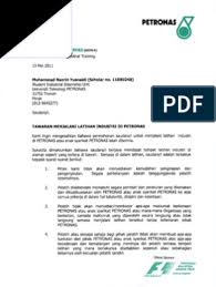 Di dalam menulis resume, cover letter maupun email resmi memang dibutuhkan kemampuan bahasa inggris. Petronas Carigali Offer Letter Internship