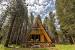 A Frame Cabin Drawing