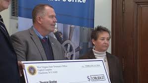 We want that process to be easy. Former W Va Resident Given Unclaimed Property Check Of 1 7 Million Wchs