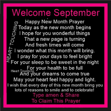 You are always in my prayers, always in my heart and the depths of my soul. Happy New Month And Easter Quotes Happy New Month Prayer For September Pictures Photos And Images Dogtrainingobedienceschool Com