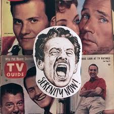 Serenity Now Seinfeld Vinyl Laptop Sticker