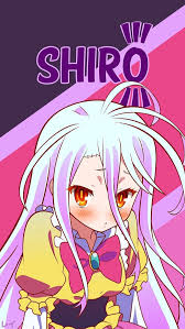 Shiro No Game No Life Anime Life No Game No Life Anime Character Names